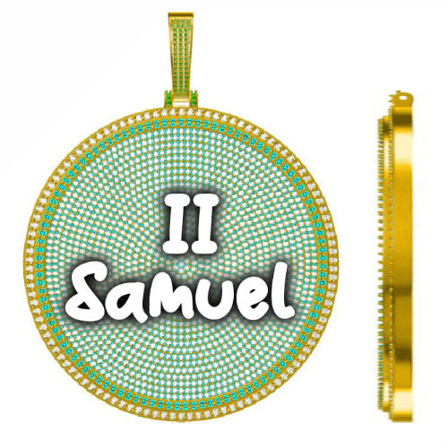 CUSTOM LETTER NECKLACE 3D BIG DISC
