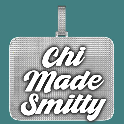 CUSTOM LETTER NECKLACE 3D BIG SQUARE