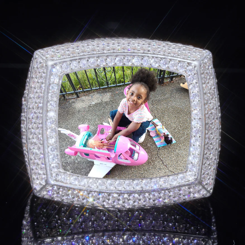 3D CUSTOM PICTURE ICED RING