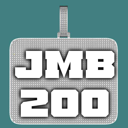 CUSTOM LETTER NECKLACE 3D BIG SQUARE