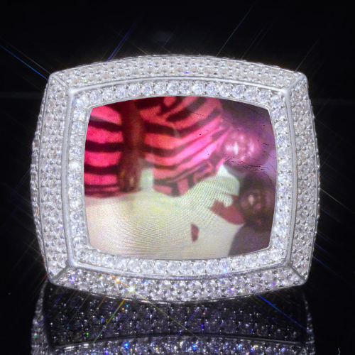 3D CUSTOM PICTURE ICED RING