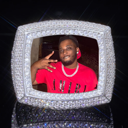 3D CUSTOM PICTURE ICED RING