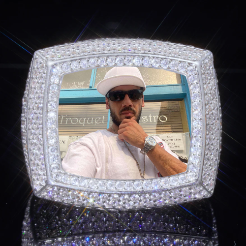 3D CUSTOM PICTURE ICED RING