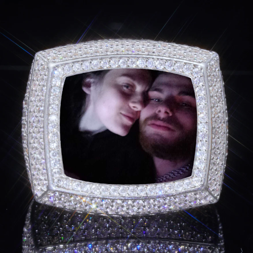 3D CUSTOM PICTURE ICED RING