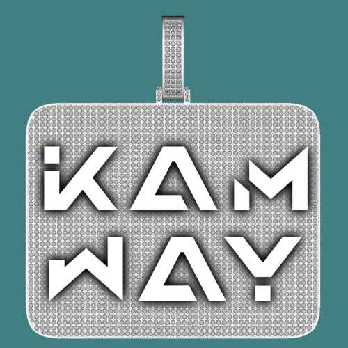 CUSTOM LETTER NECKLACE 3D BIG SQUARE
