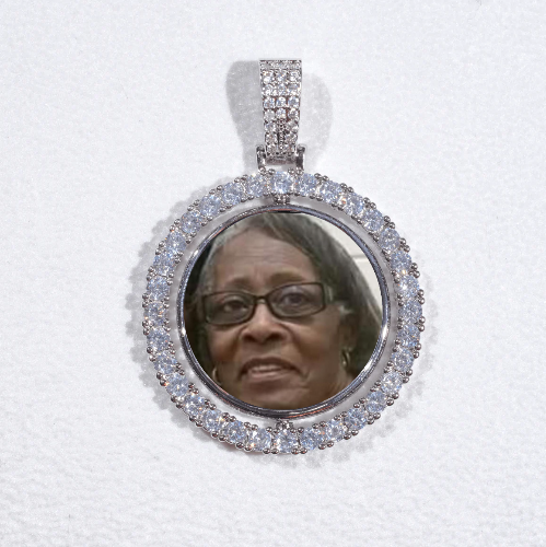 3D Spinning 2-Faced Custom Picture Pendant