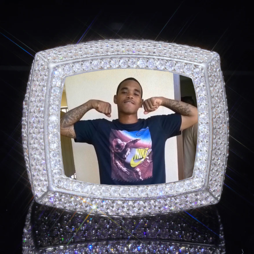 3D CUSTOM PICTURE ICED RING