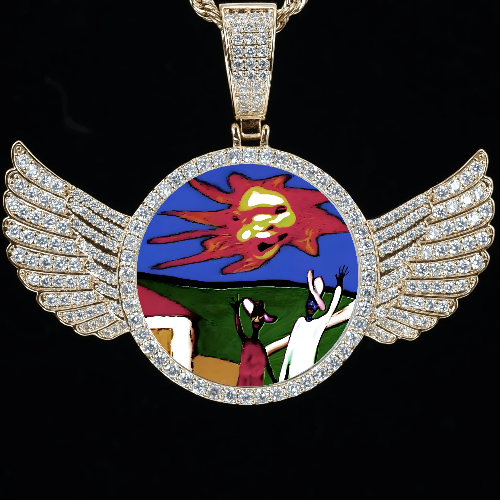 CUSTOM PICTURE PENDANT STYLE-4