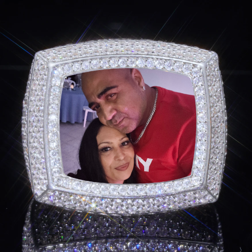 3D CUSTOM PICTURE ICED RING
