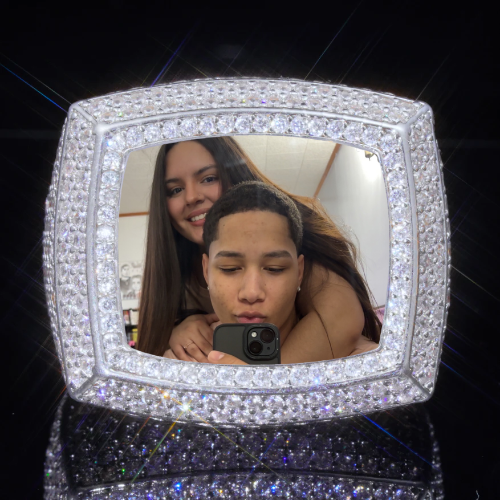 3D CUSTOM PICTURE ICED RING