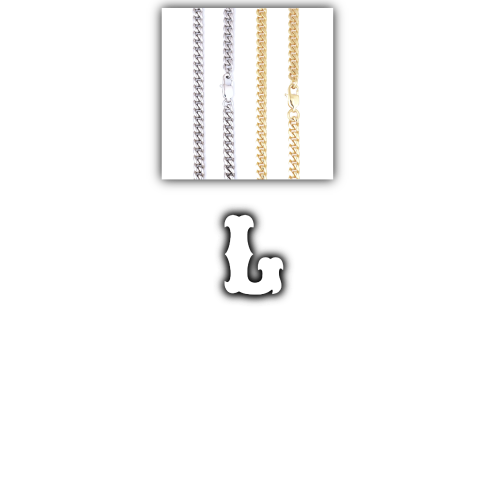 Custom Letters Freibeuter Font Necklace