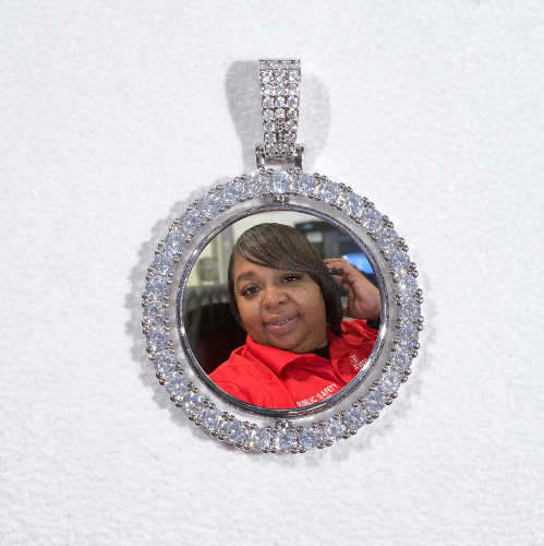 3D Spinning 2-Faced Custom Picture Pendant