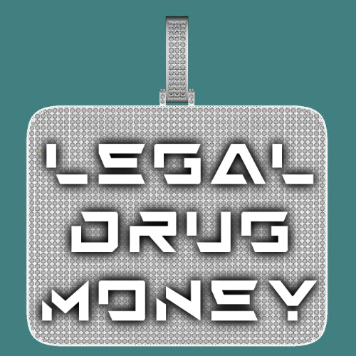 CUSTOM LETTER NECKLACE 3D BIG SQUARE