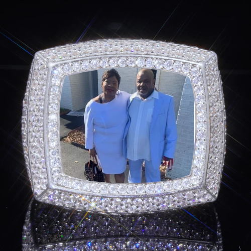 3D CUSTOM PICTURE ICED RING