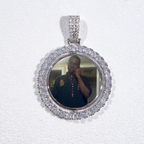 3D Spinning 2-Faced Custom Picture Pendant