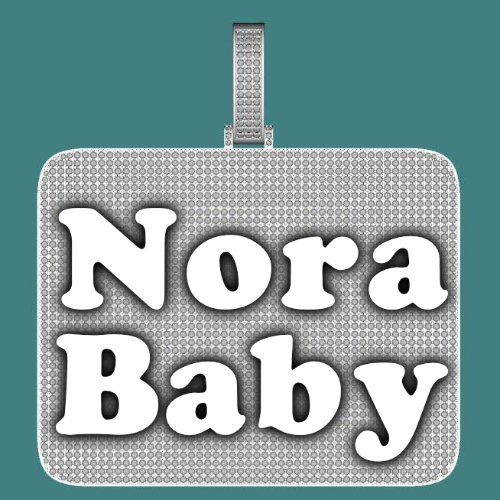 CUSTOM LETTER NECKLACE 3D BIG SQUARE