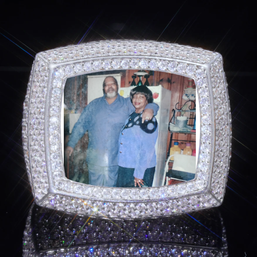 3D CUSTOM PICTURE ICED RING