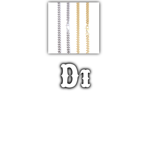 Custom Letters Freibeuter Font Necklace