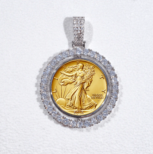 3D Spinning 2-Faced Custom Picture Pendant