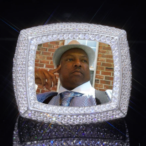 3D CUSTOM PICTURE ICED RING