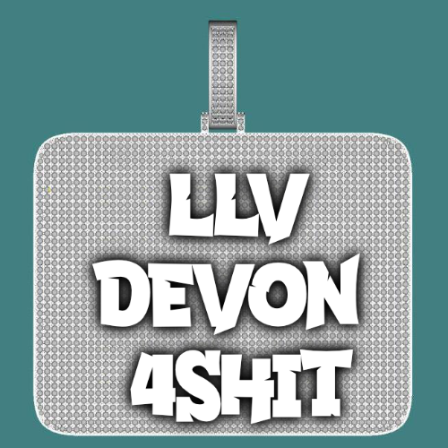CUSTOM LETTER NECKLACE 3D BIG SQUARE