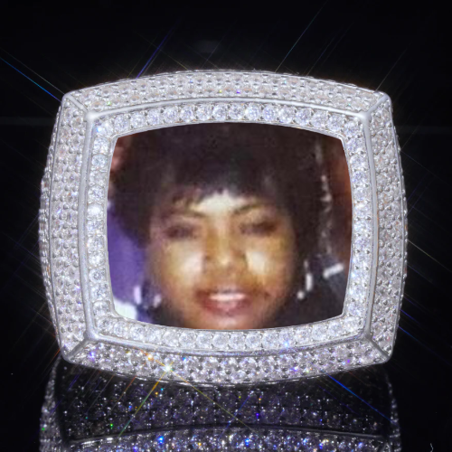 3D CUSTOM PICTURE ICED RING