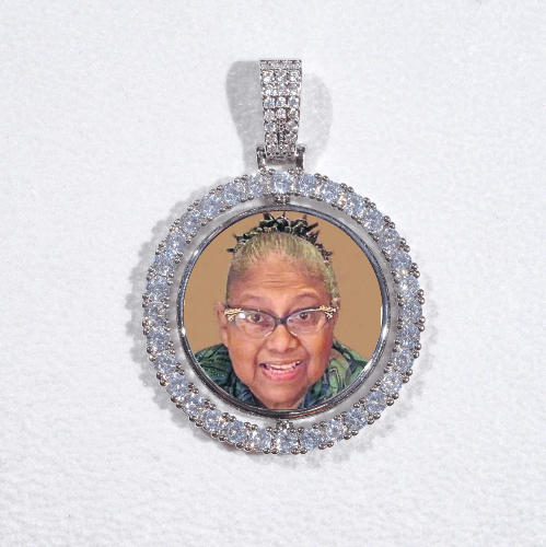3D Spinning 2-Faced Custom Picture Pendant