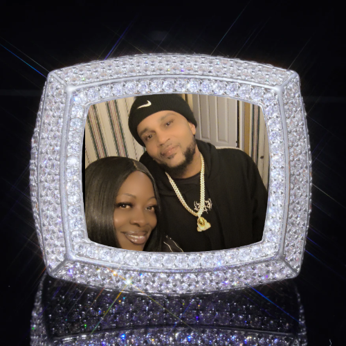 3D CUSTOM PICTURE ICED RING