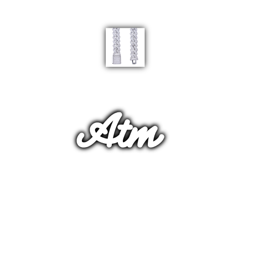 Script Custom Letter Necklace