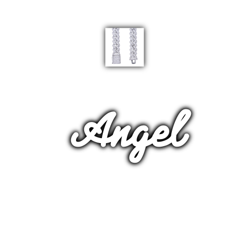 Script Custom Letter Necklace