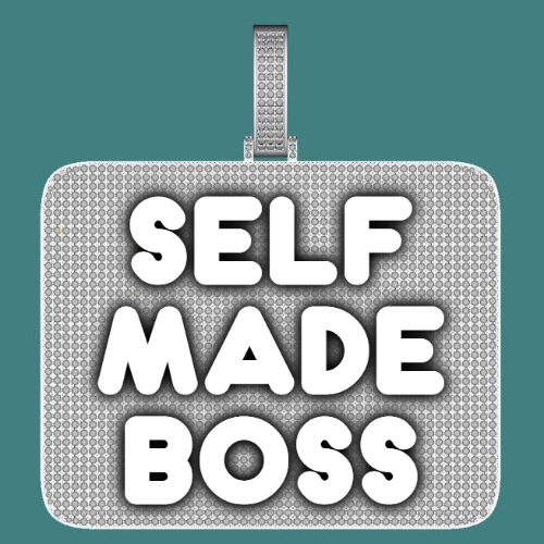 CUSTOM LETTER NECKLACE 3D BIG SQUARE