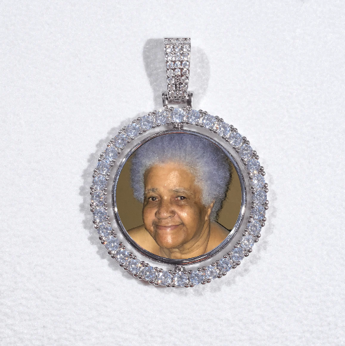 3D Spinning 2-Faced Custom Picture Pendant