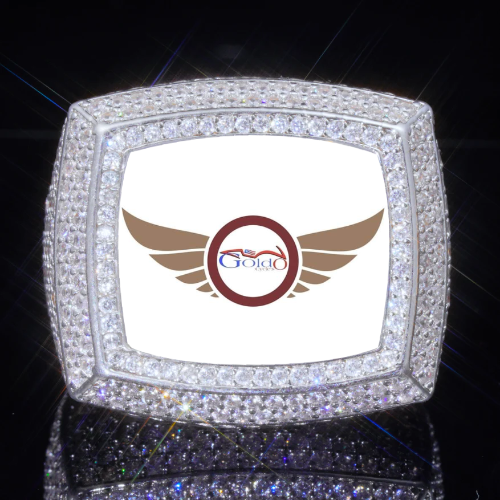 3D CUSTOM PICTURE ICED RING
