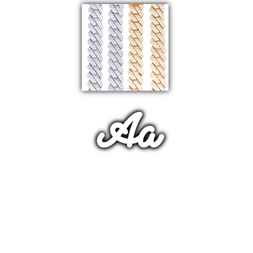 Script Custom Letter Necklace