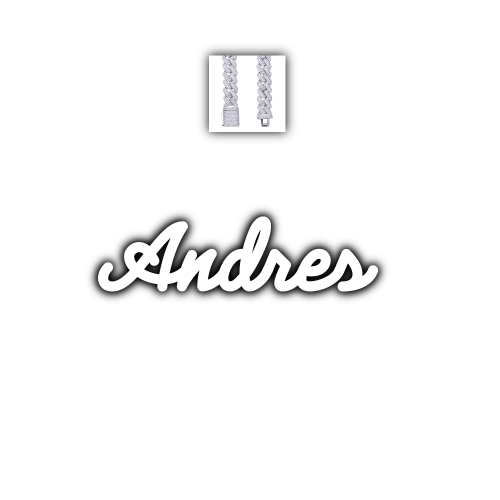 Script Custom Letter Necklace