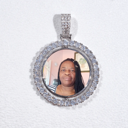3D Spinning 2-Faced Custom Picture Pendant
