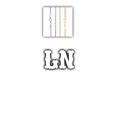 Custom Letters Freibeuter Font Necklace