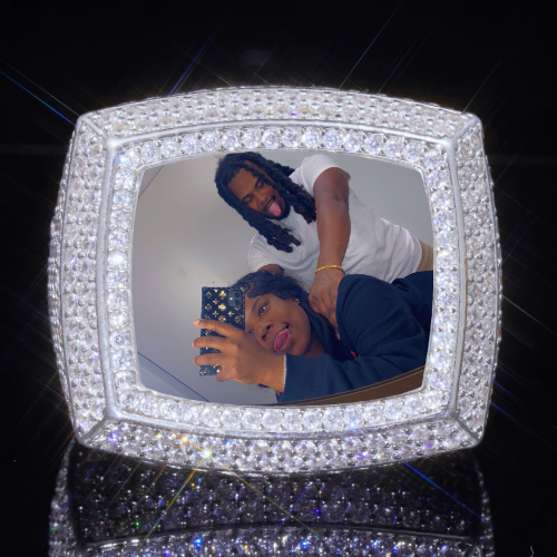3D CUSTOM PICTURE ICED RING