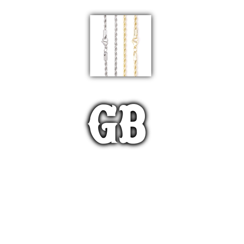 Custom Letters Freibeuter Font Necklace