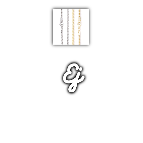 Script Custom Letter Necklace