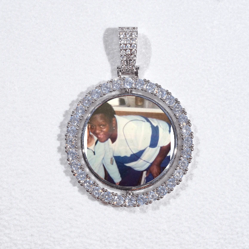 3D Spinning 2-Faced Custom Picture Pendant