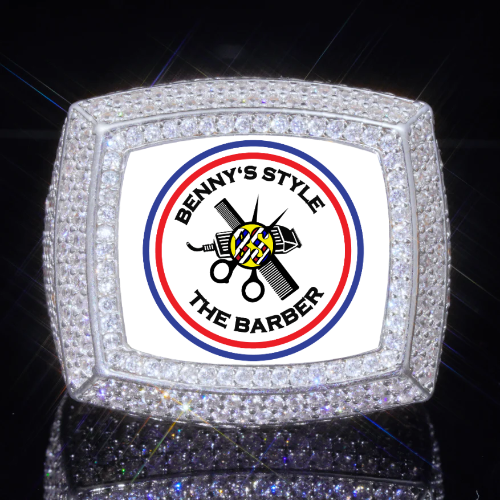 3D CUSTOM PICTURE ICED RING