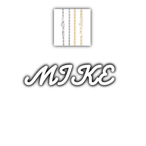 Script Custom Letter Necklace