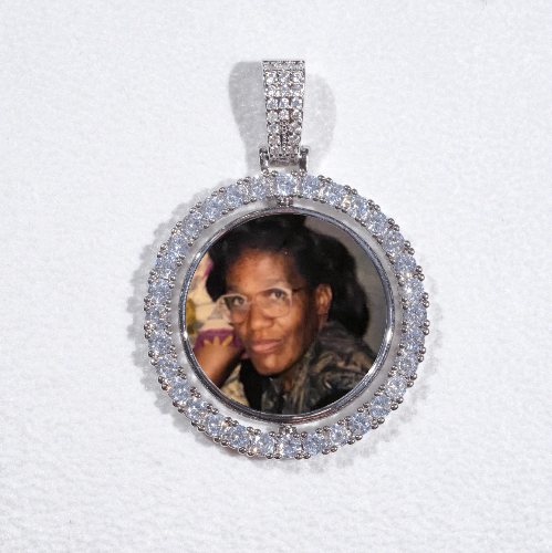 3D Spinning 2-Faced Custom Picture Pendant