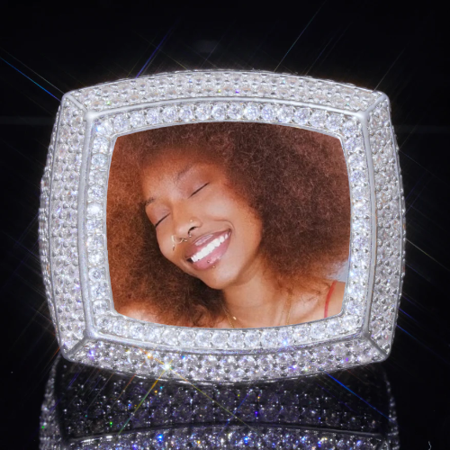 3D CUSTOM PICTURE ICED RING