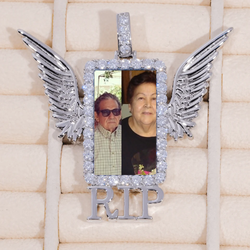 RIP WING 3D CUSTOM PICTURE PENDANT