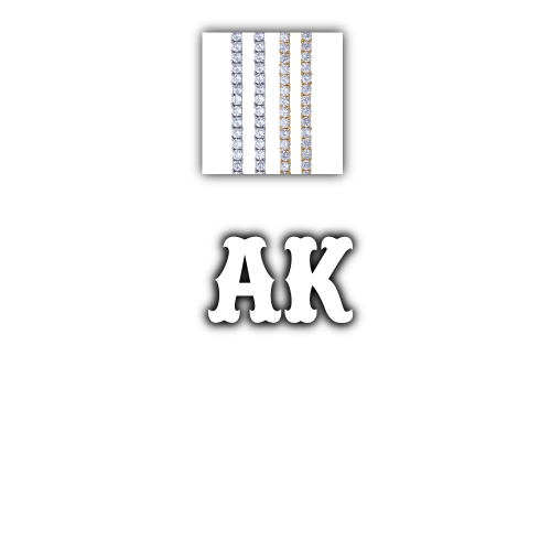 Custom Letters Freibeuter Font Necklace