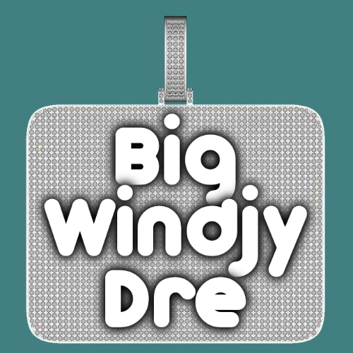CUSTOM LETTER NECKLACE 3D BIG SQUARE