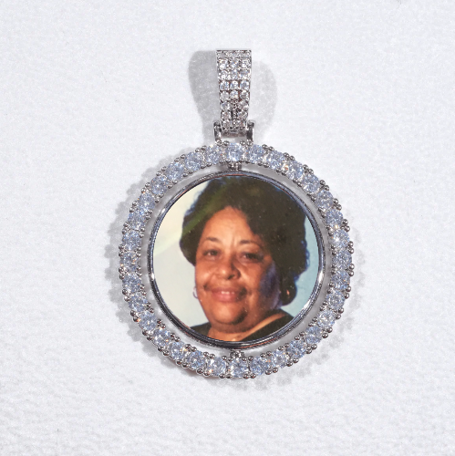 3D Spinning 2-Faced Custom Picture Pendant