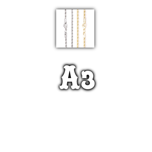 Custom Letters Freibeuter Font Necklace